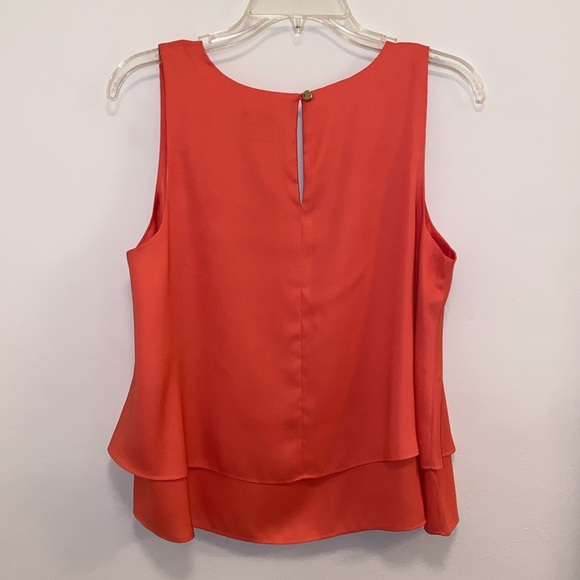 Ann Taylor Sleeveless Orange Blouse - Picture 3 of 4